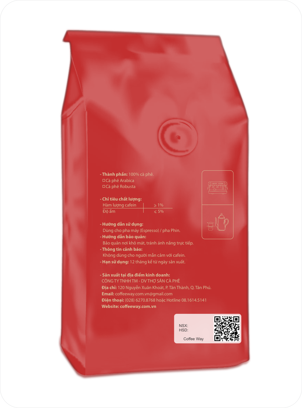 Standard 500g - Back